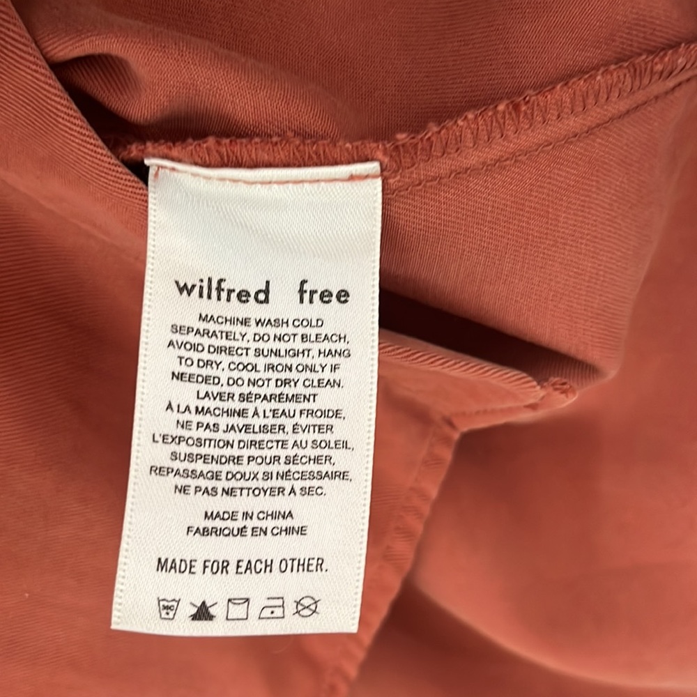 Wilfred Free Rust Blouse - Size Small - image 5